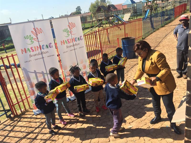 KwaThema Primary School grateful for donation of uniforms